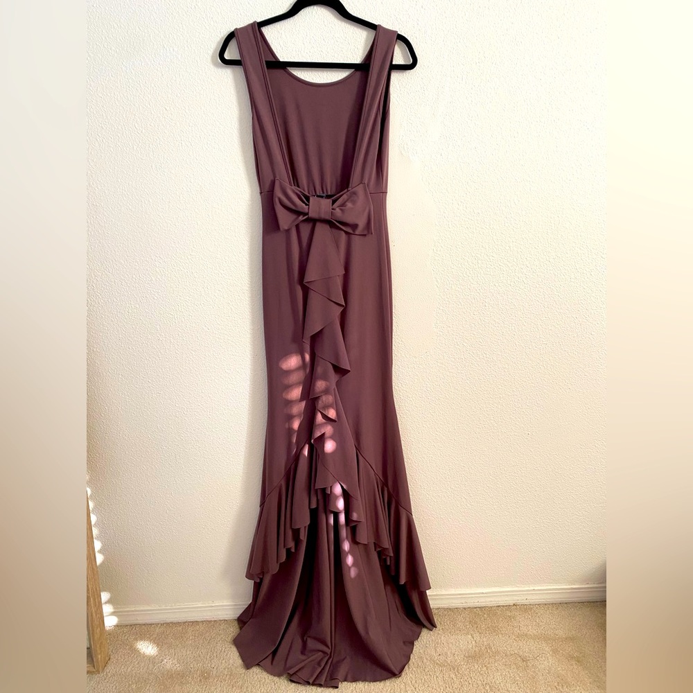 SHESHOW Backless Tiered Ruffle Dress